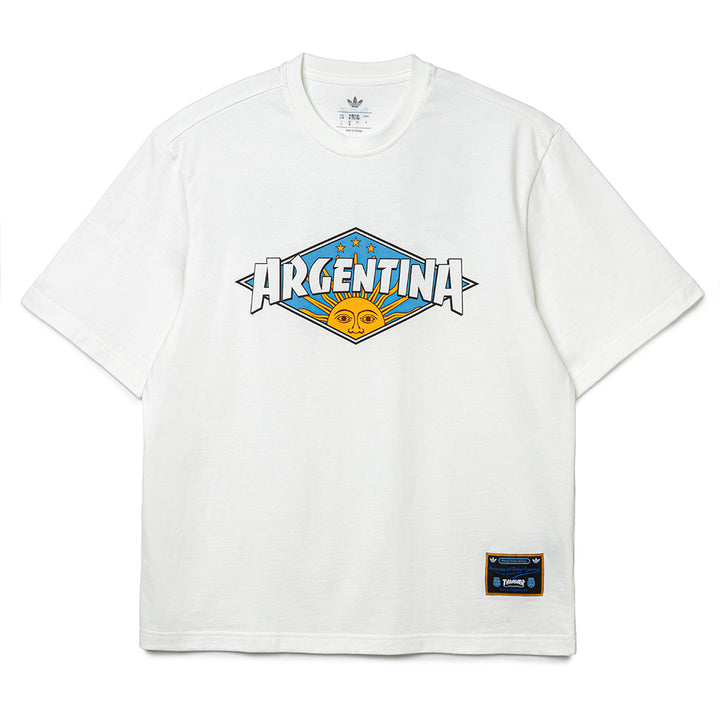 Adidas x Thrasher x Argentina Tee | Core White