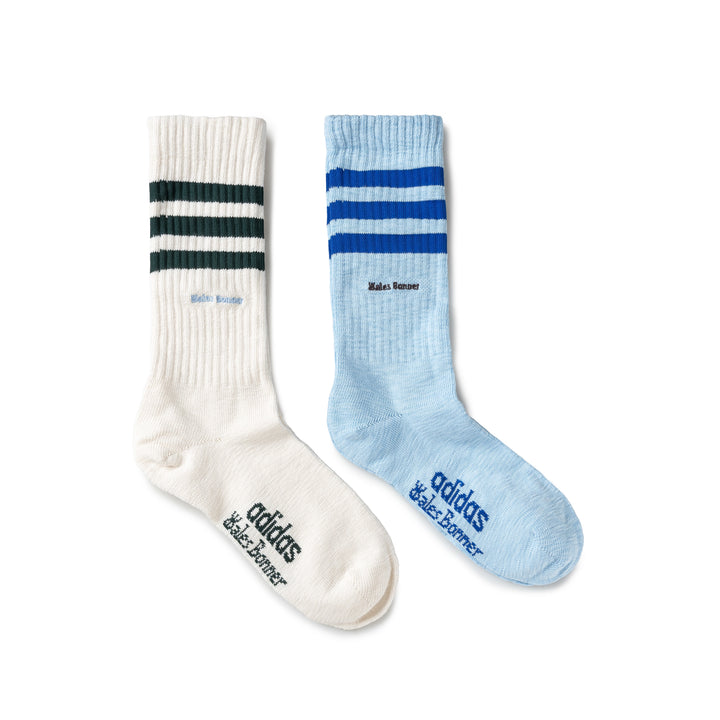 Adidas x Wales Bonner 3-Stripes Socks | Chalk White