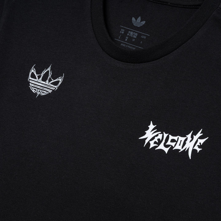 Adidas x Welcome Skateboarding Tee | Black