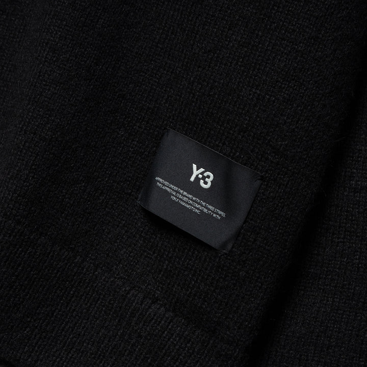 Y-3 Chito Graphic Knitted Cardigan | Black