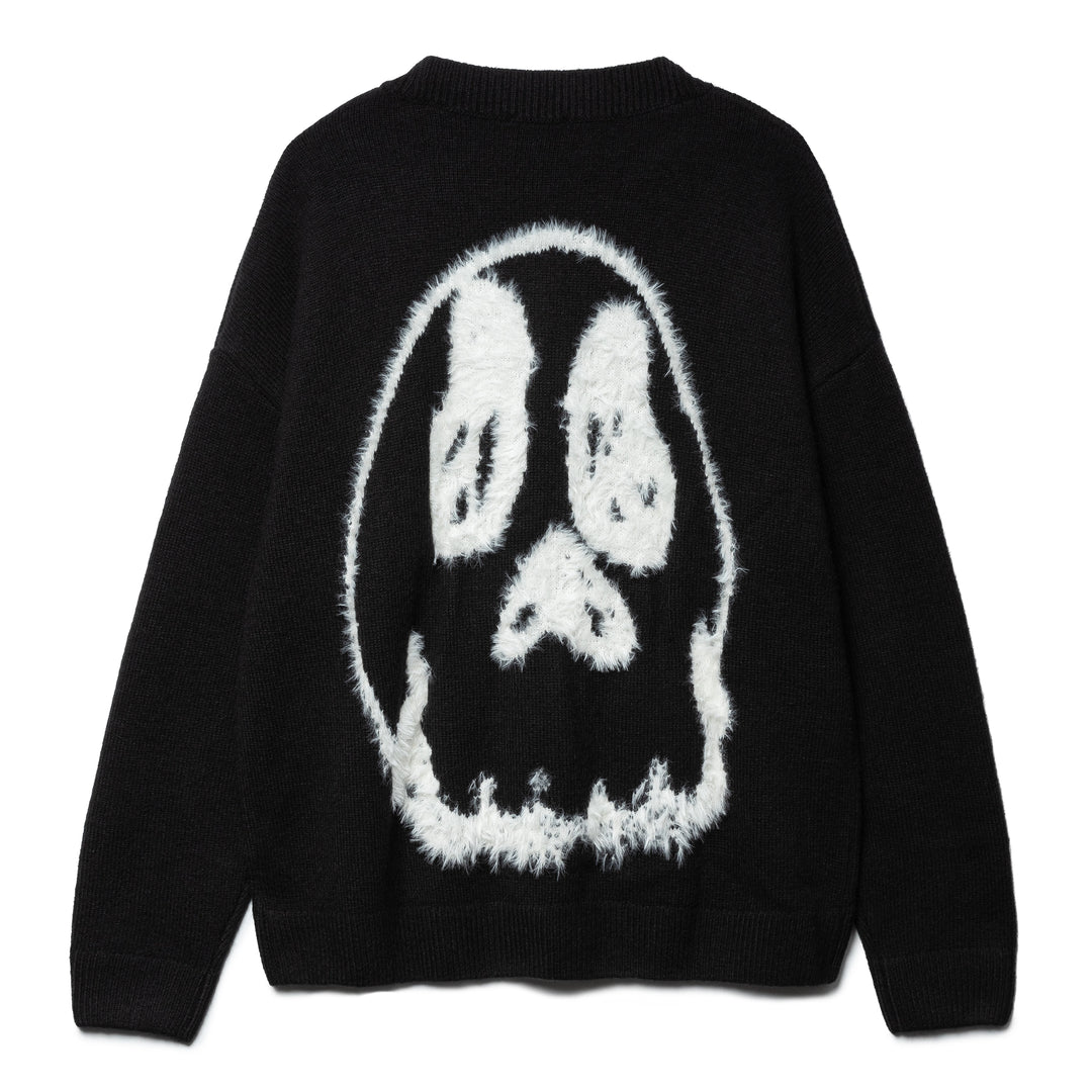 Y-3 Chito Graphic Knitted Cardigan | Black