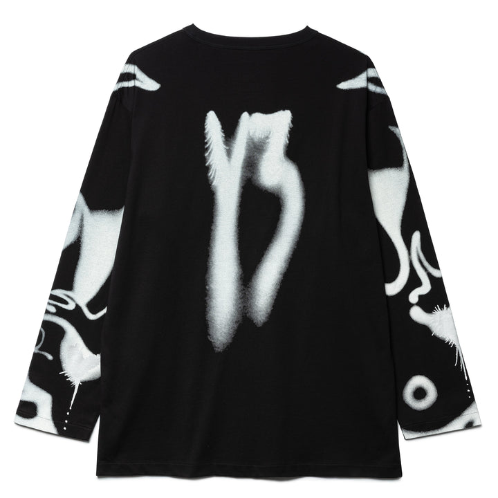 Y-3 Chito Graphic L/S Tee | Black