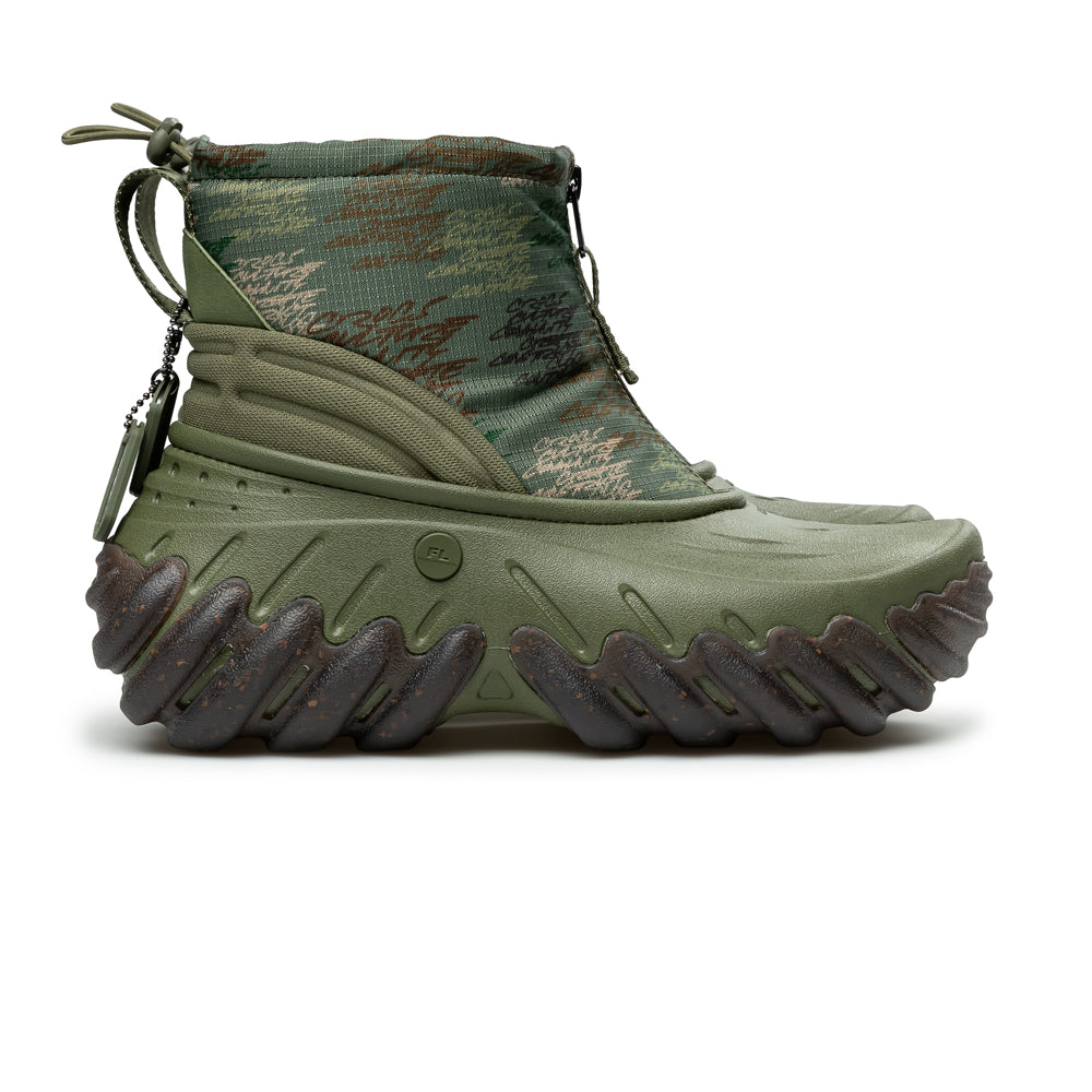 crocs x Futura Laboratories Echo Boot | Army Green