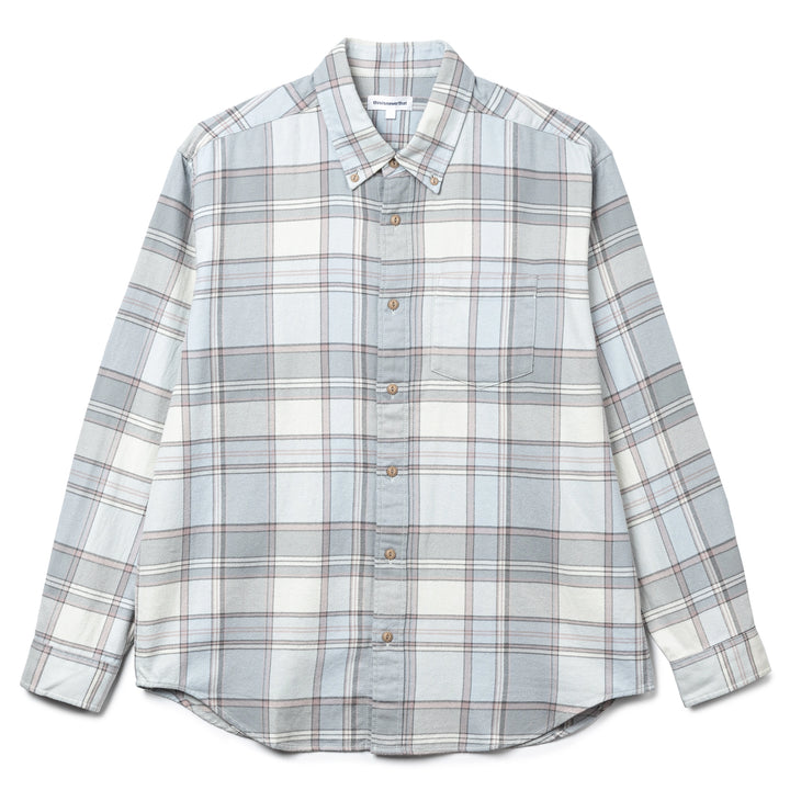 Flannel Check L/S Shirt | Grey