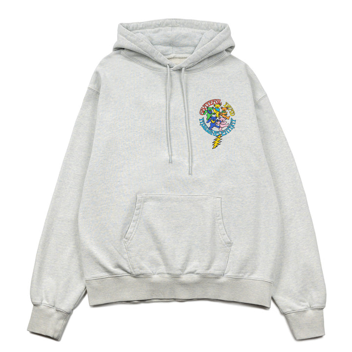 GD Lightning Hoodie | Blue Heather Grey