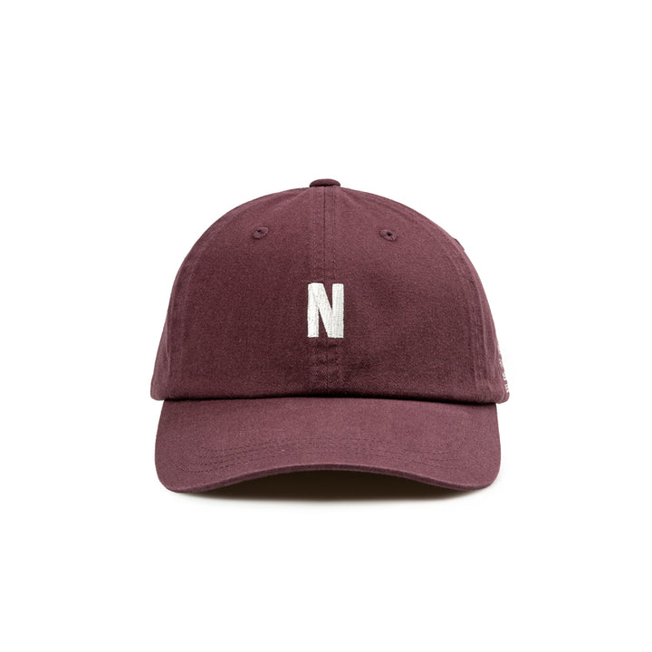 N-Logo Cap | Burgundy