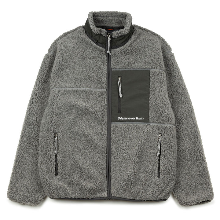 SP Sherpa Fleece Jacket | Charcoal