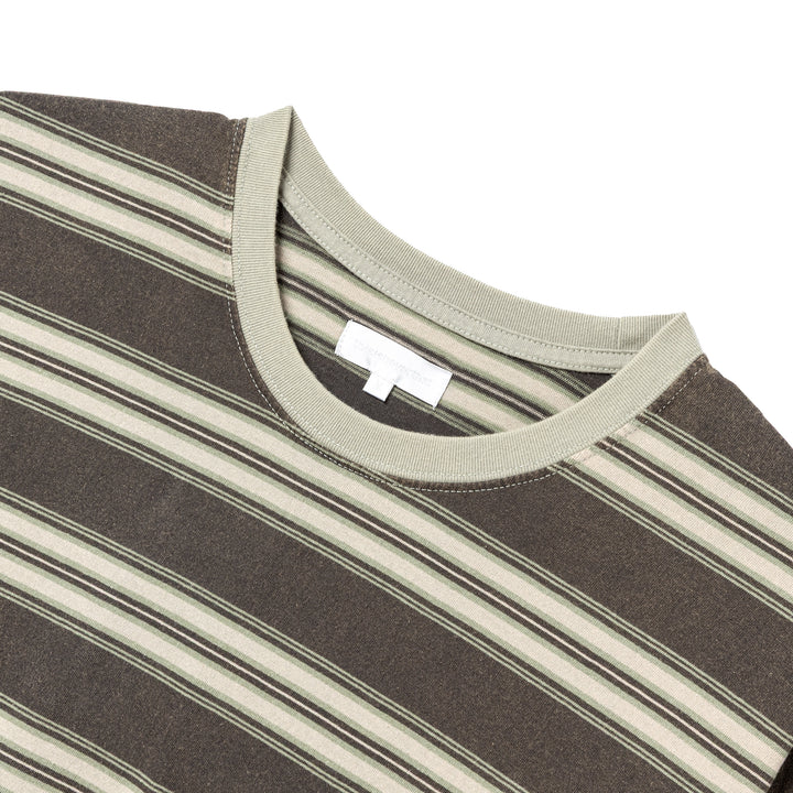 Striped L/S Tee | Black