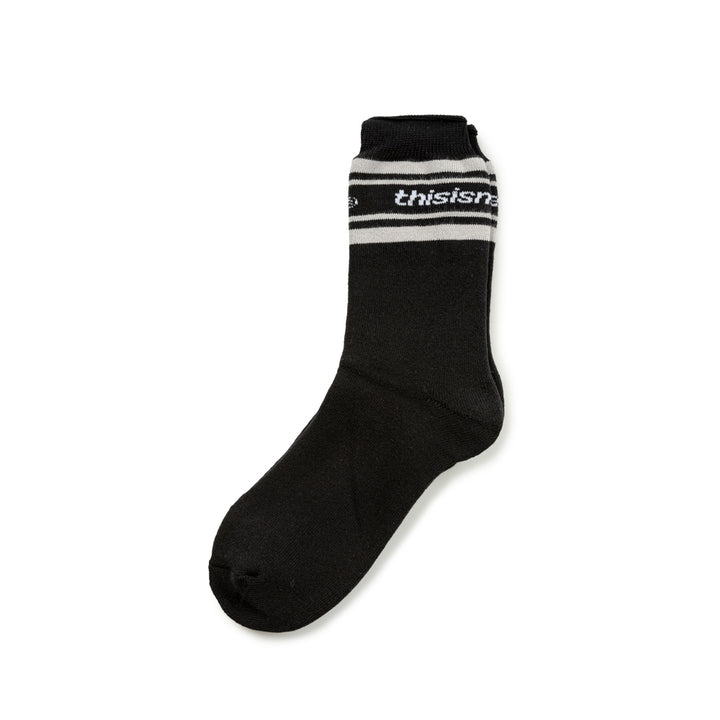 Striped Socks | Black