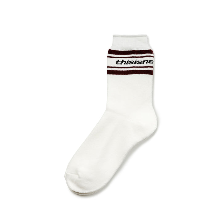 Striped Socks | White