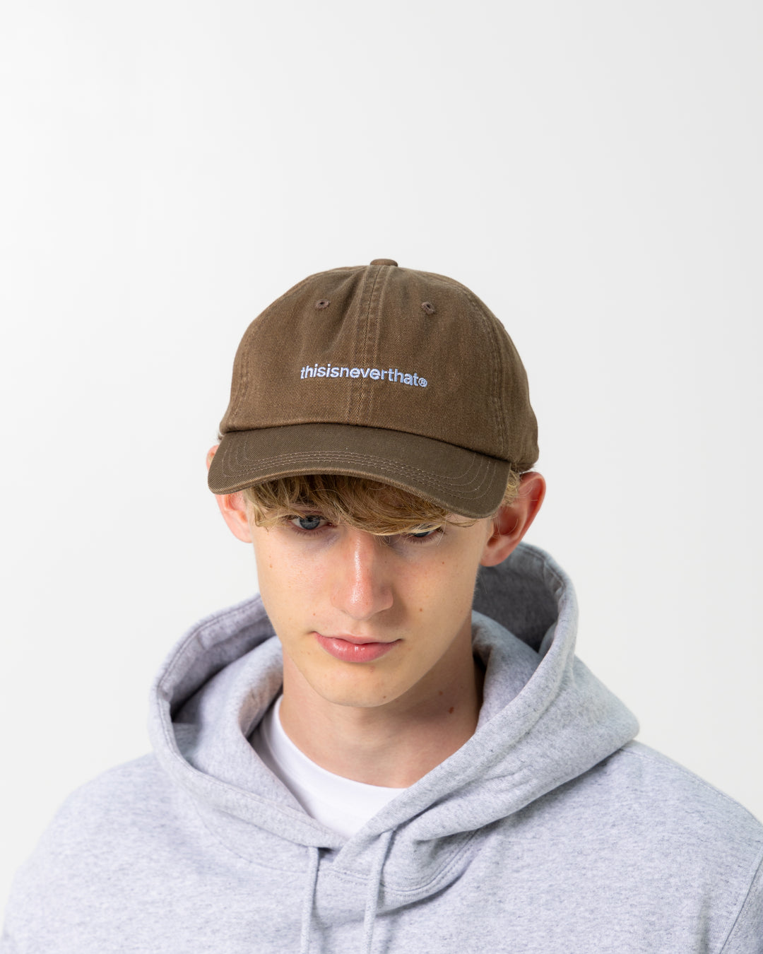 T-Logo Cap | Washed Brown