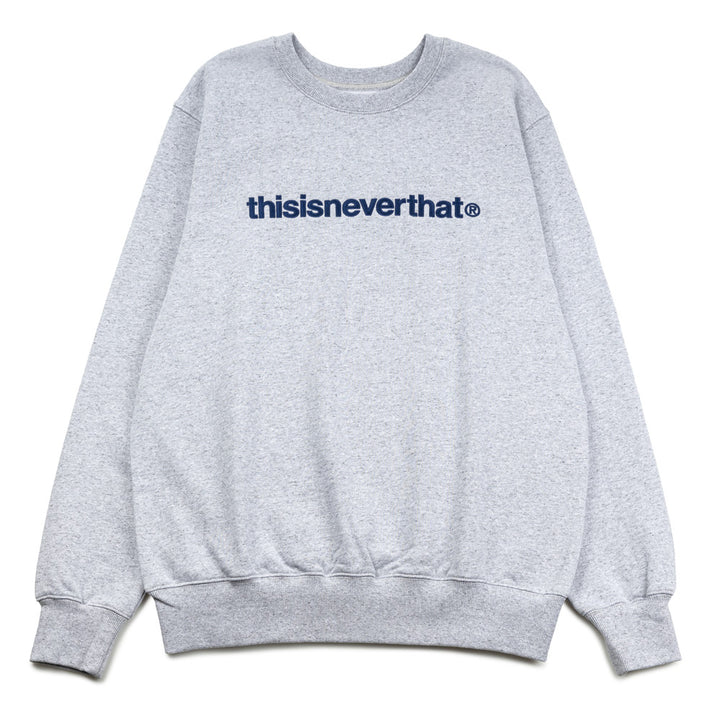 T-Logo Crewneck | Heather Grey