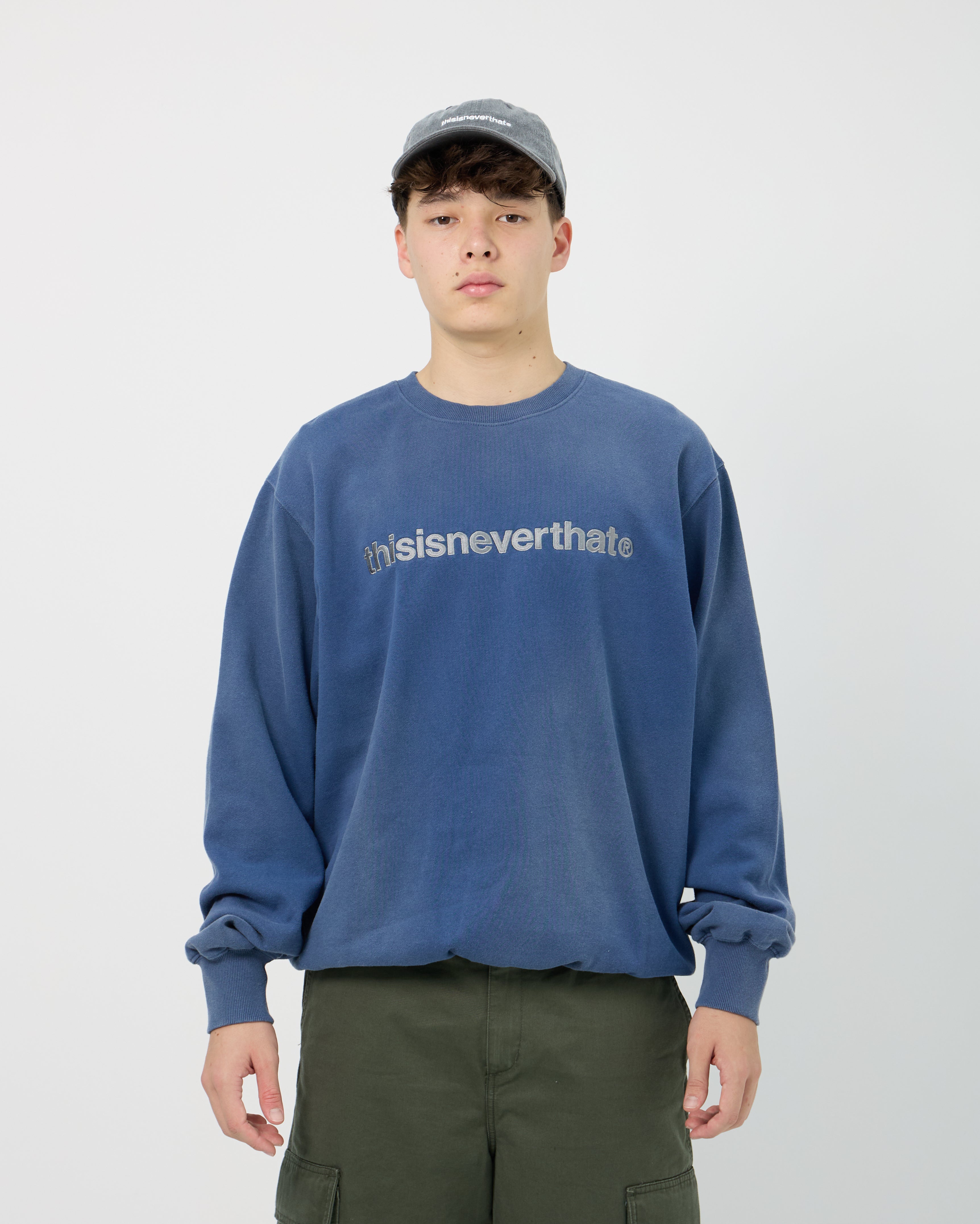 thisisneverthat T-Logo Crewneck | Warm Blue