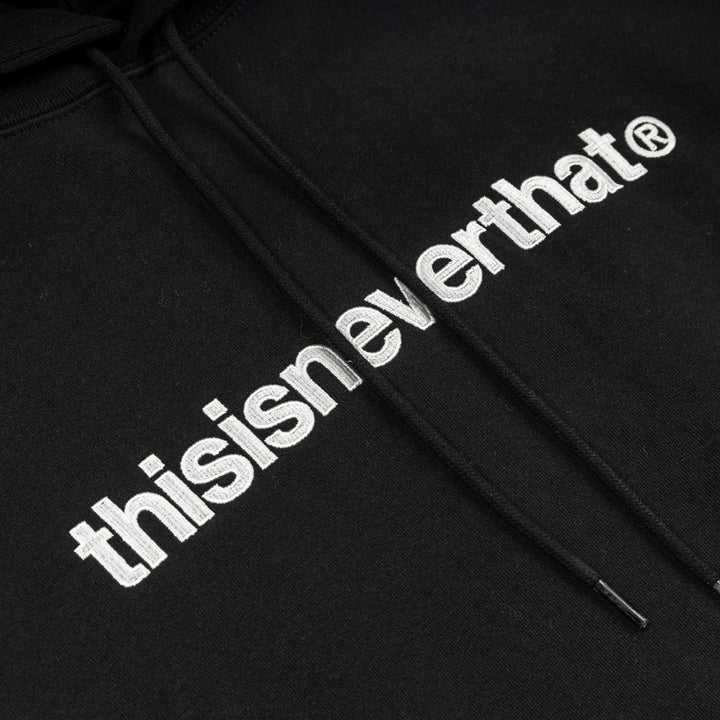 T-Logo Hoodie | Black