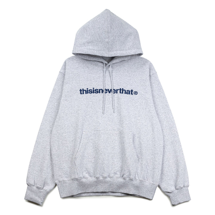 T-Logo Hoodie | Heather Grey