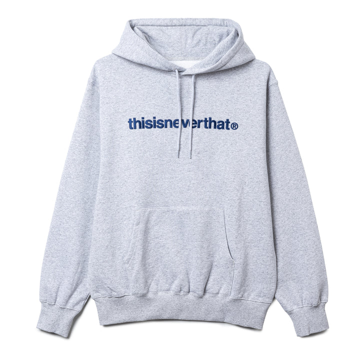 T-Logo Hoodie | Heather Grey