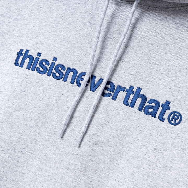 T-Logo Hoodie | Heather Grey
