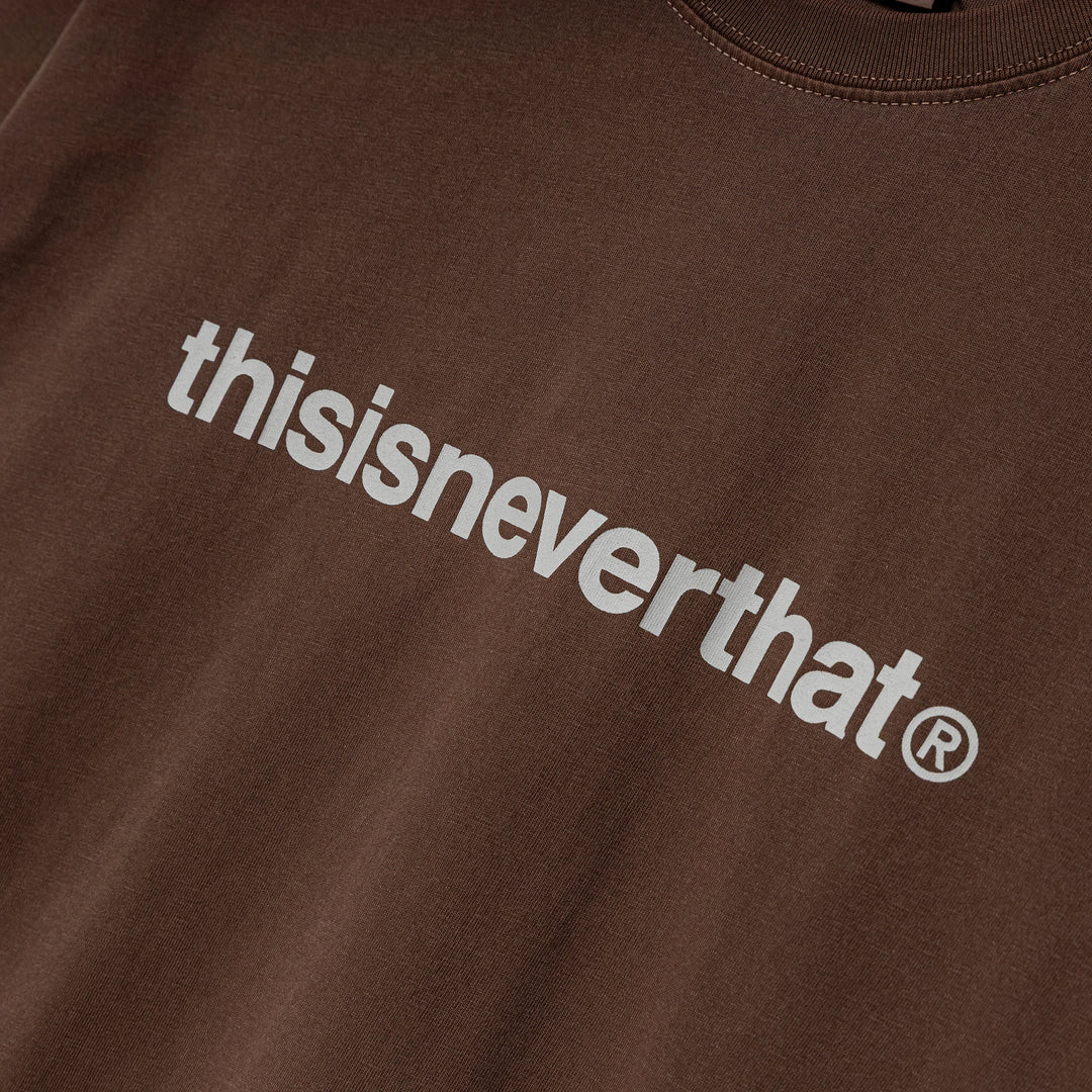 T-Logo L/S Tee | Dark Chocolate