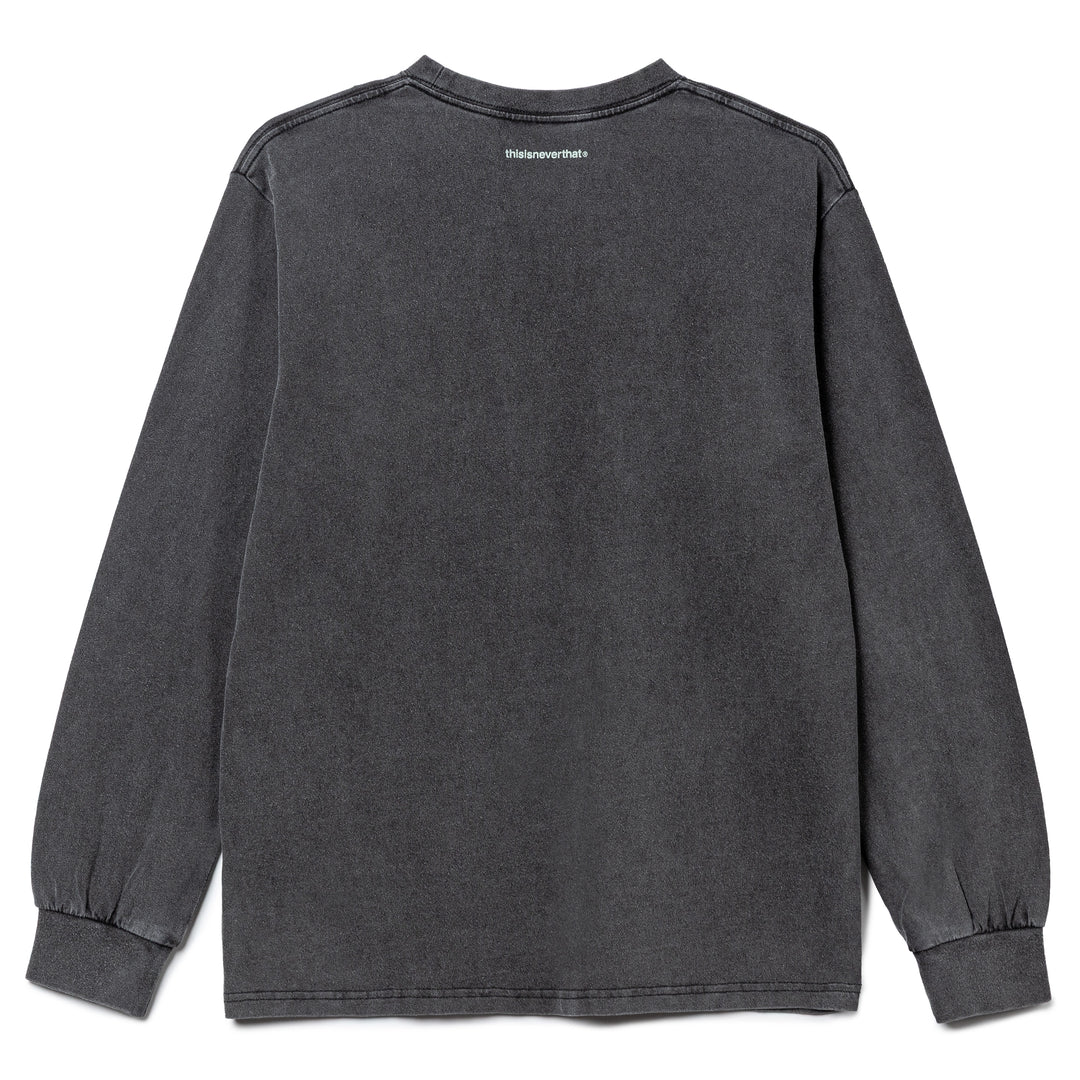T-Logo L/S Tee | Washed Black