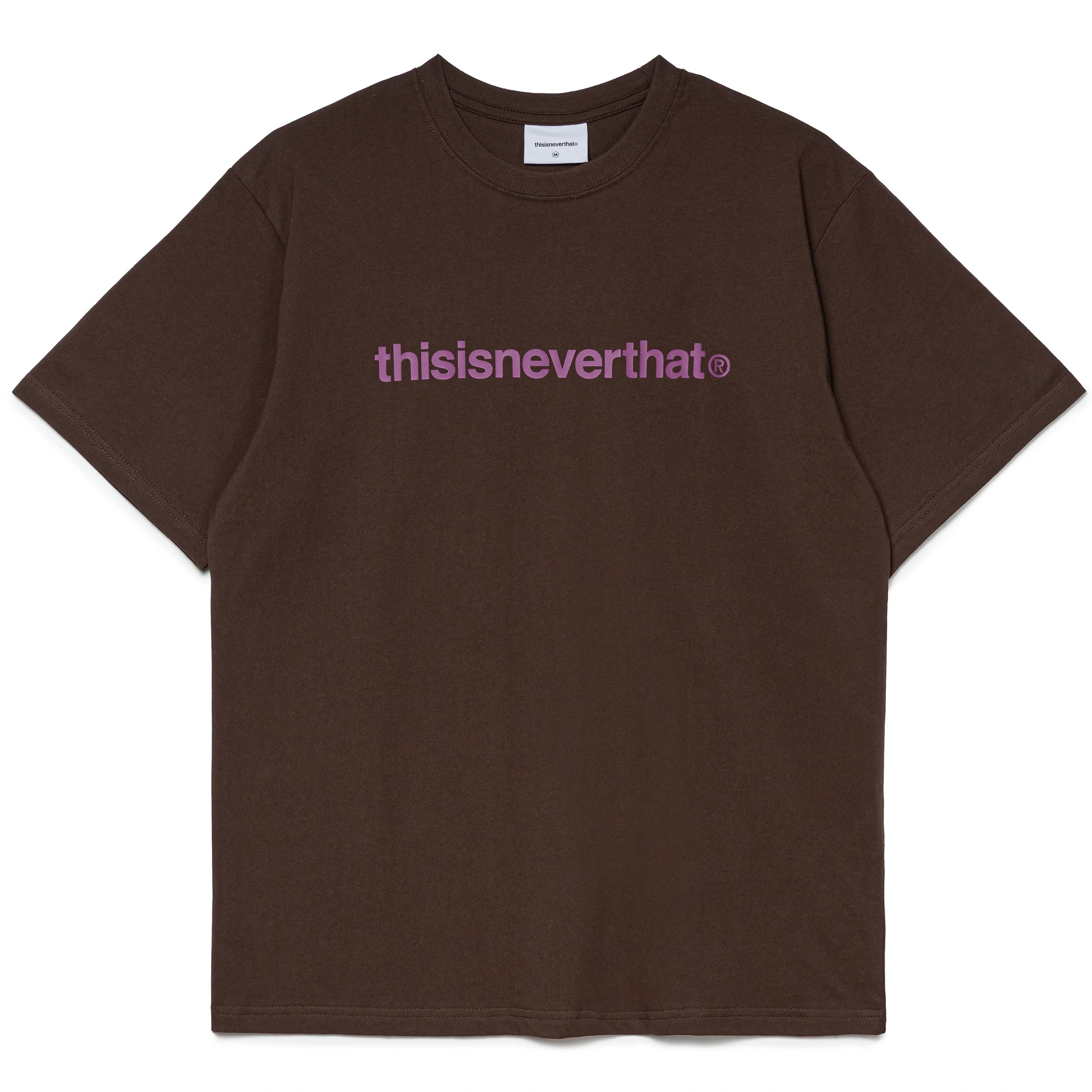 T-Logo Tee | Dark Chocolate