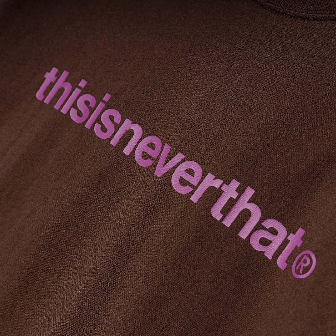 T-Logo Tee | Dark Chocolate