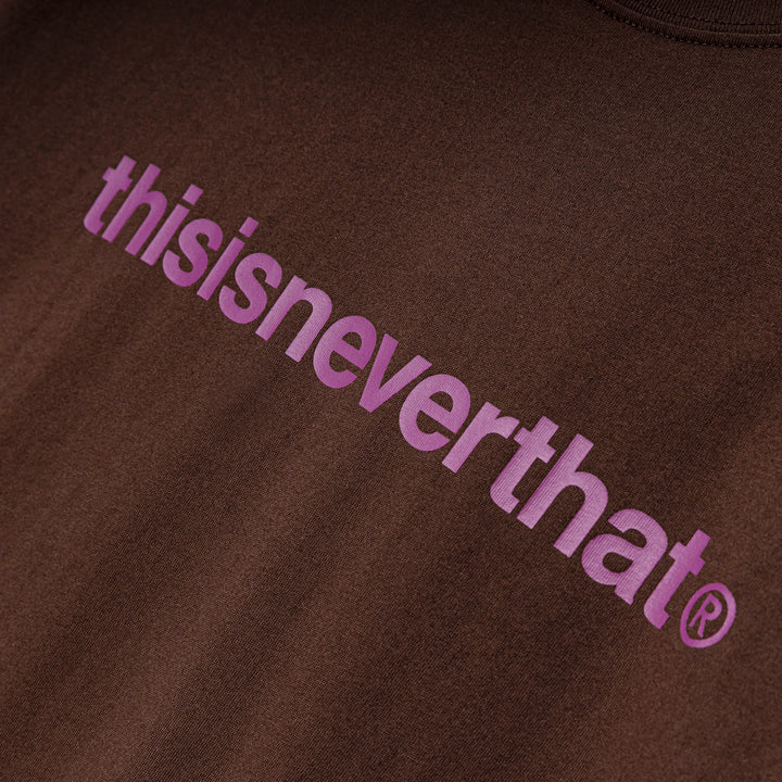T-Logo Tee | Dark Chocolate