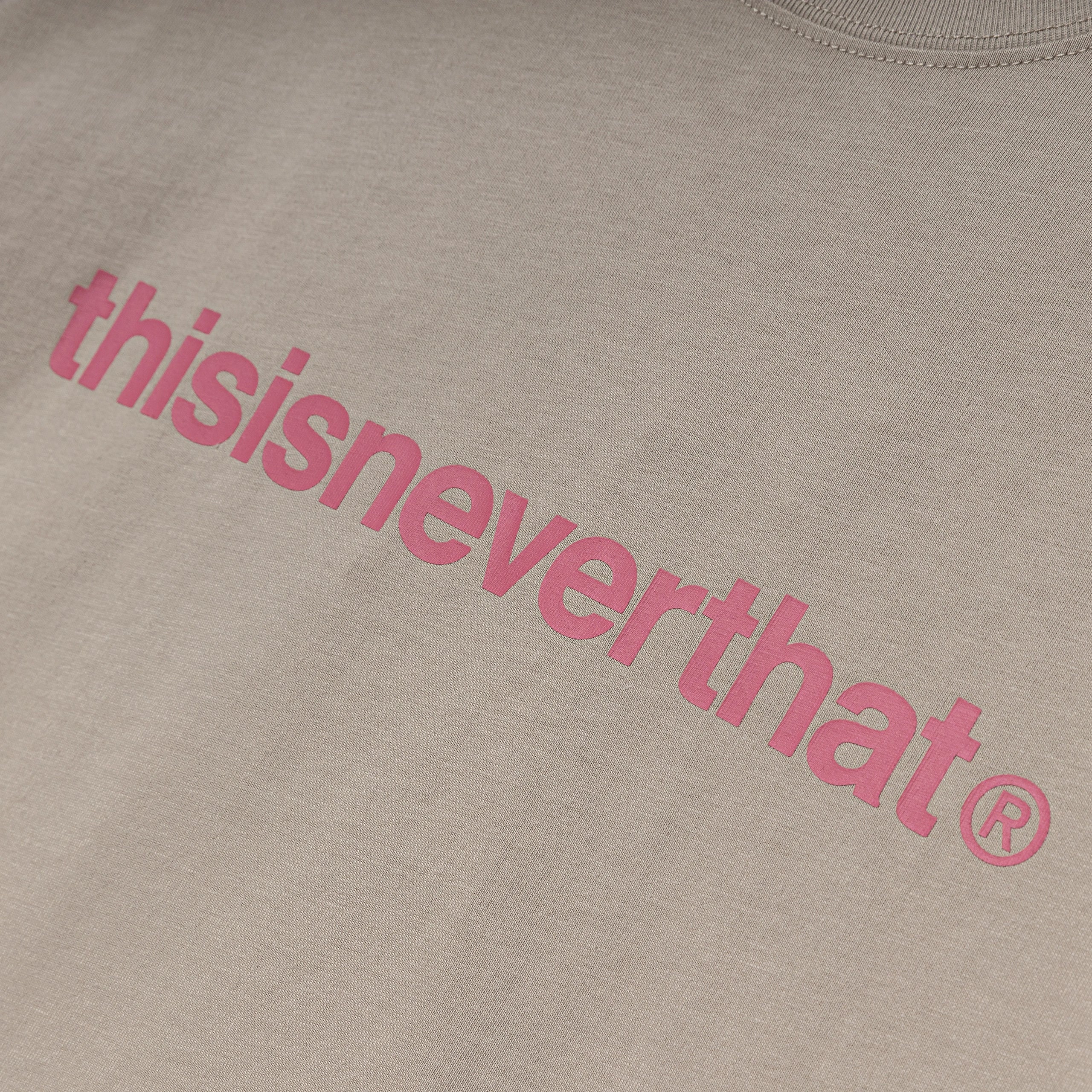 T-Logo Tee | Deep Beige