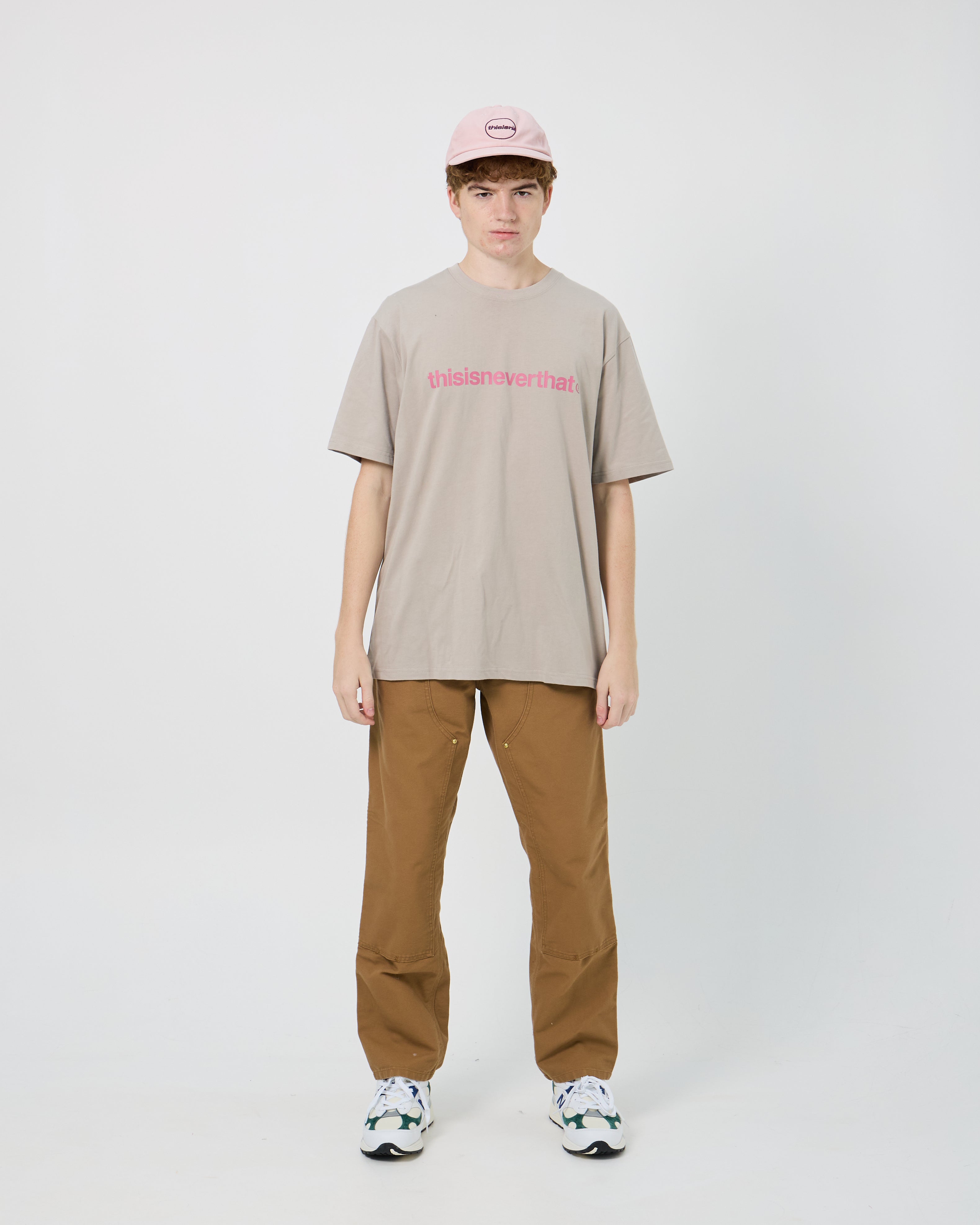 T-Logo Tee | Deep Beige