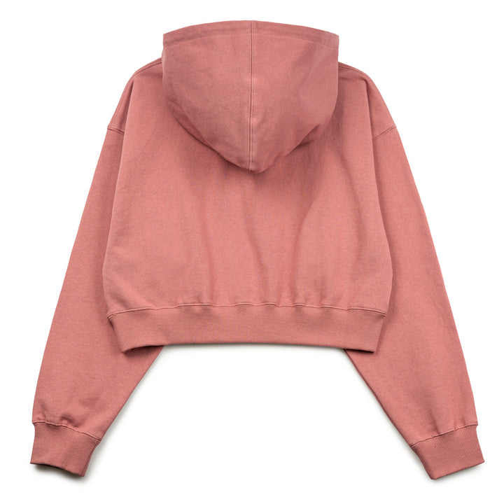 T-Logo W Hoodie | Red Wood