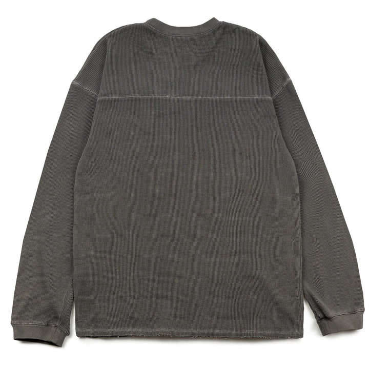 THAT Waffle L/S Tee | Charcoal