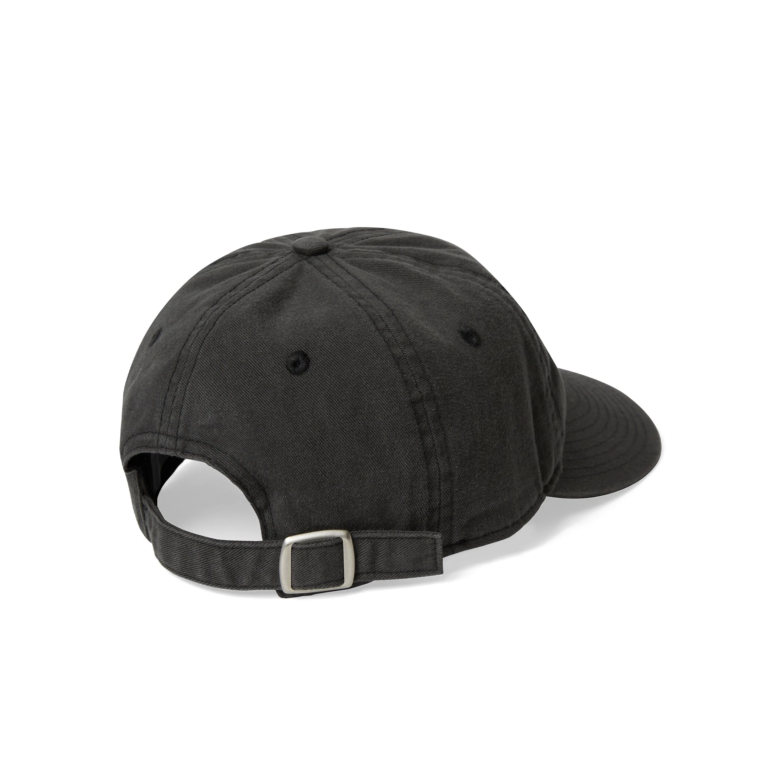 Washed Script Logo Cap | Charcoal