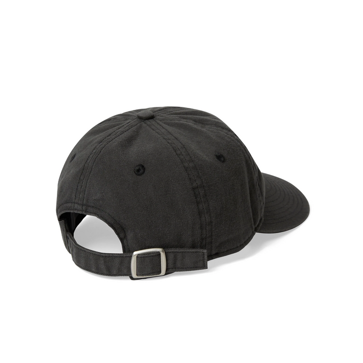 Washed Script Logo Cap | Charcoal