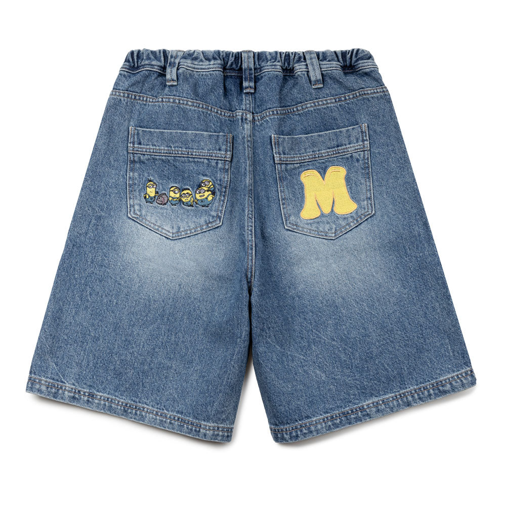 thisisneverthat x Minions Denim Half Short | Blue