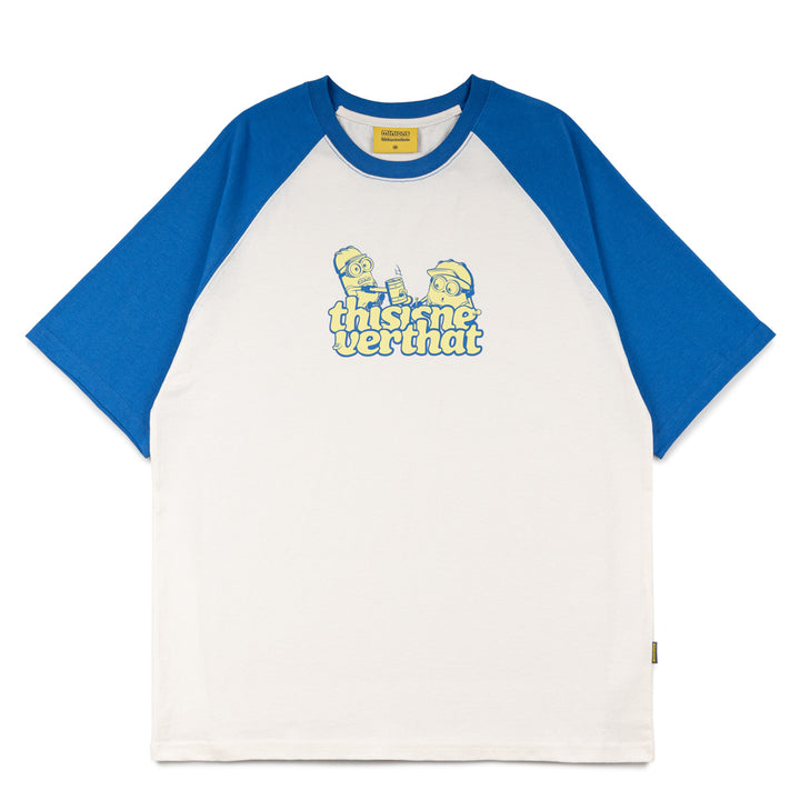 thisisneverthat x Minions Raglan Tee | White