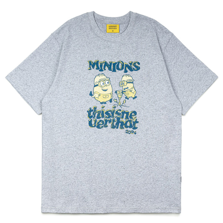 thisisneverthat x Minions Tee | Heather Grey