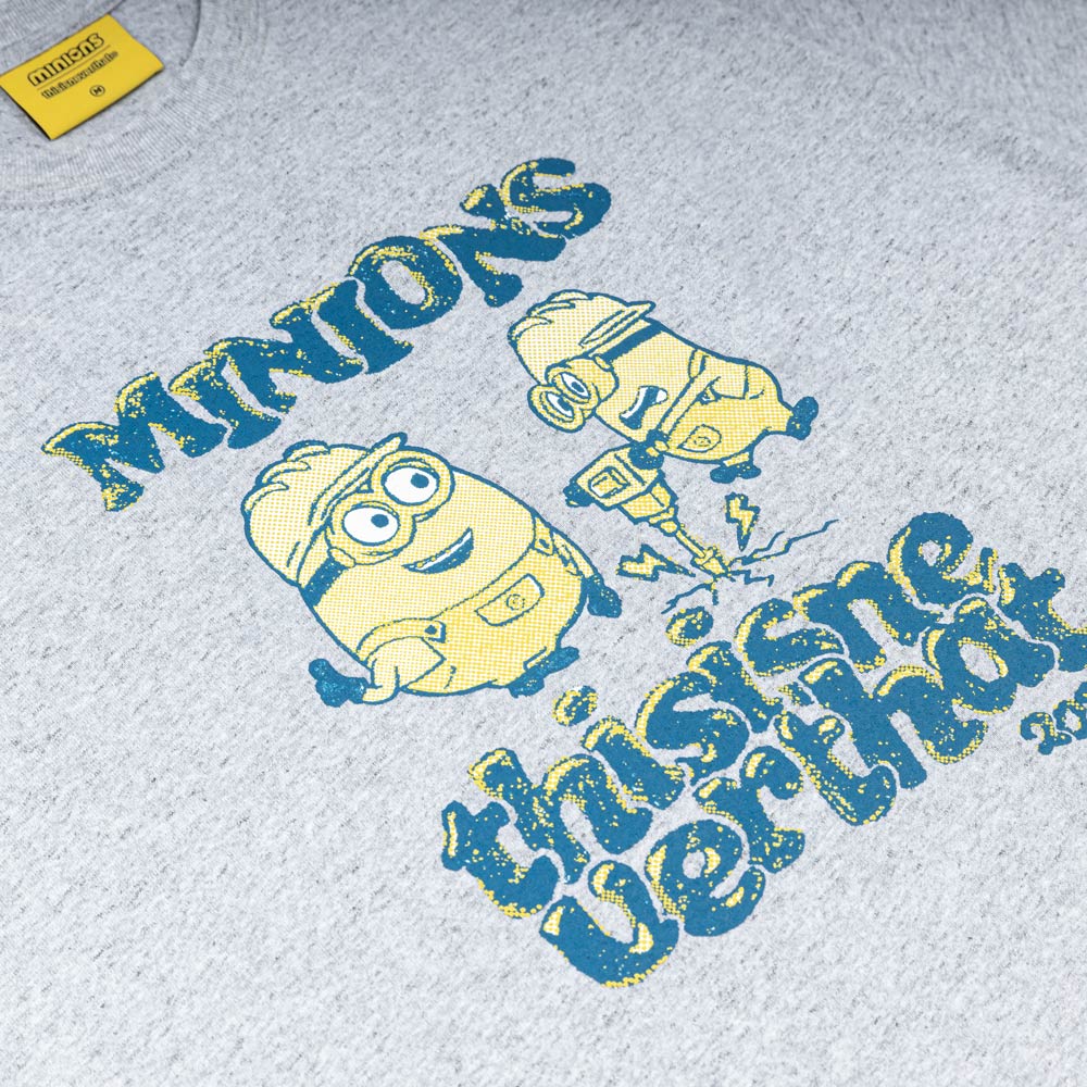 thisisneverthat x Minions Tee | Heather Grey