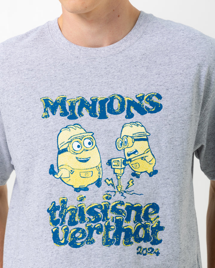 thisisneverthat x Minions Tee | Heather Grey