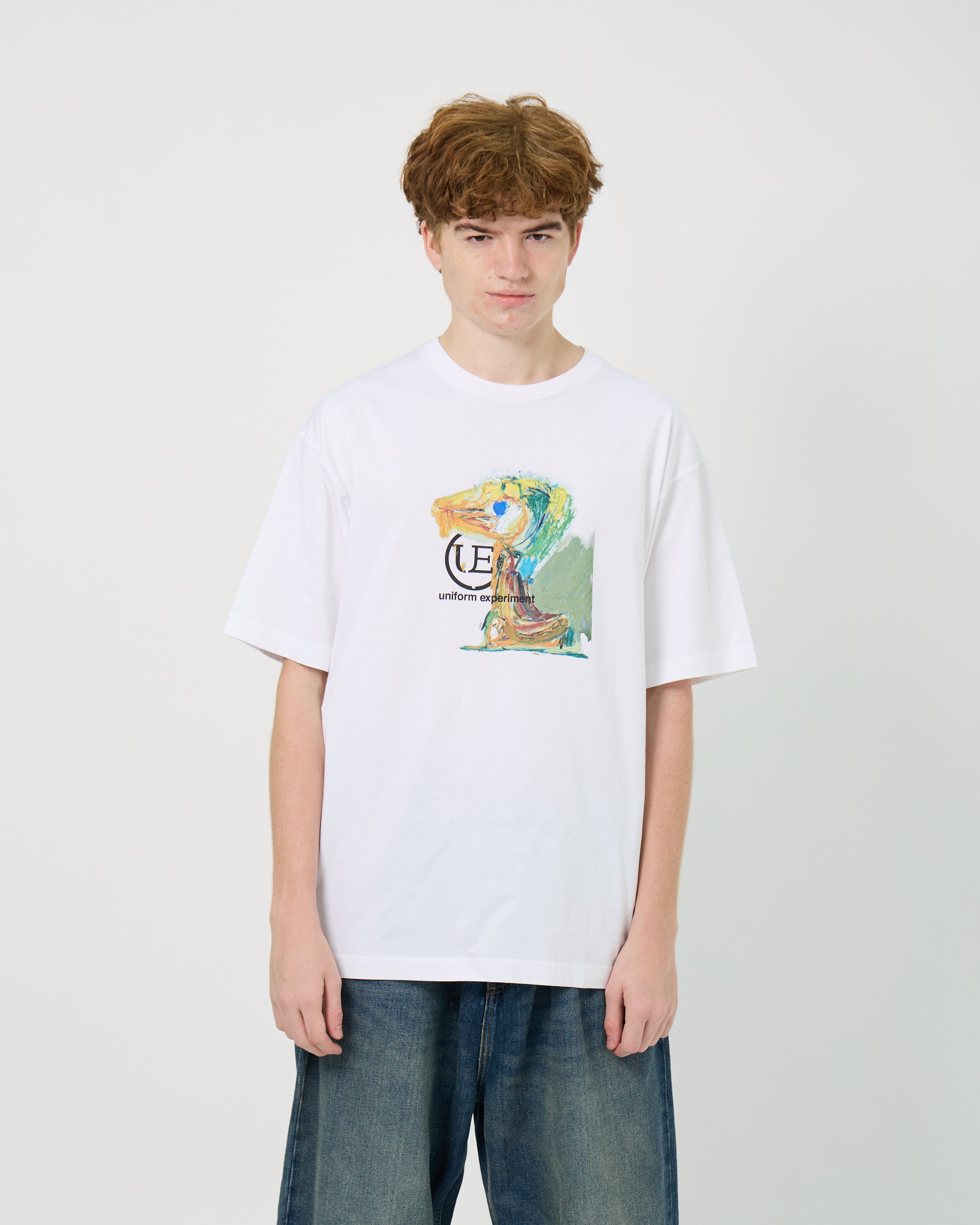 uniform experiment Asger Jorn: Landscape Tee | White
