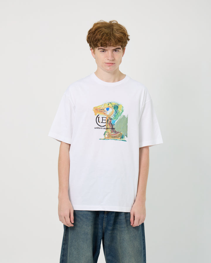 Asger Jorn: Landscape Tee | White