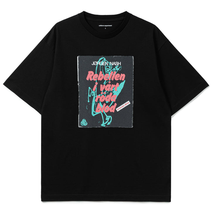 Jorgen Nash: Rebellen I Vart Roda Blod Tee | Black
