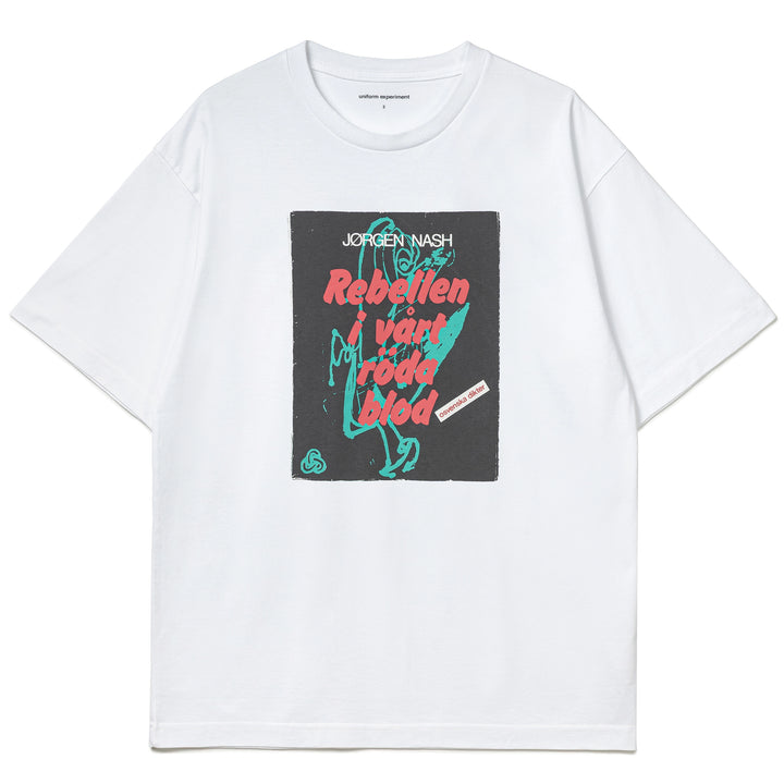 Jorgen Nash: Rebellen I Vart Roda Blod Tee | White
