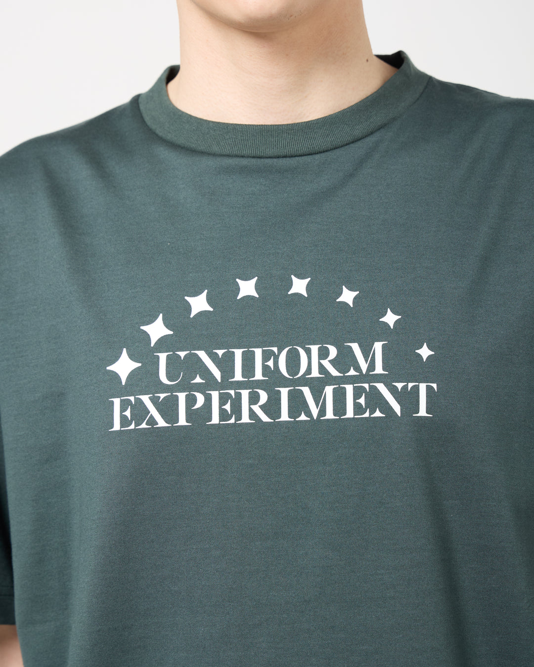 Stencil Logo Tee | Green