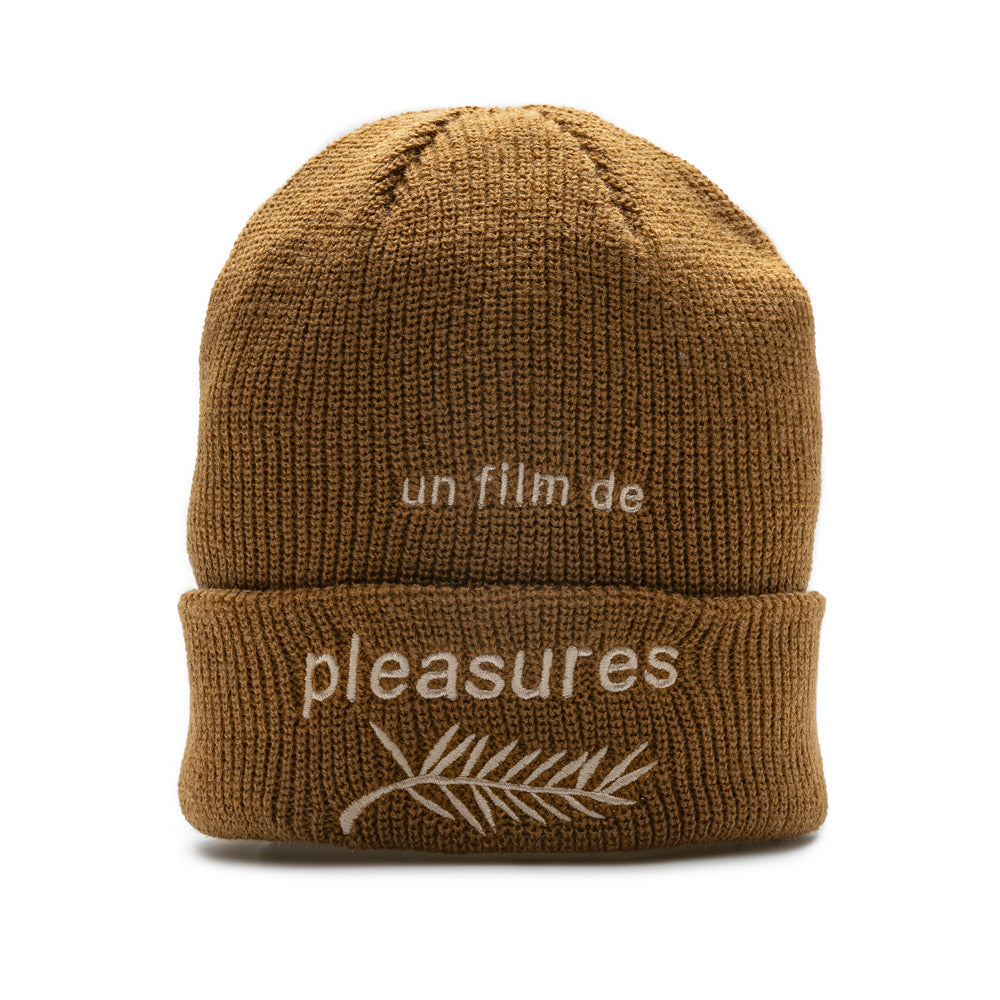 Pleasures Film Beanie | Brown - CROSSOVER