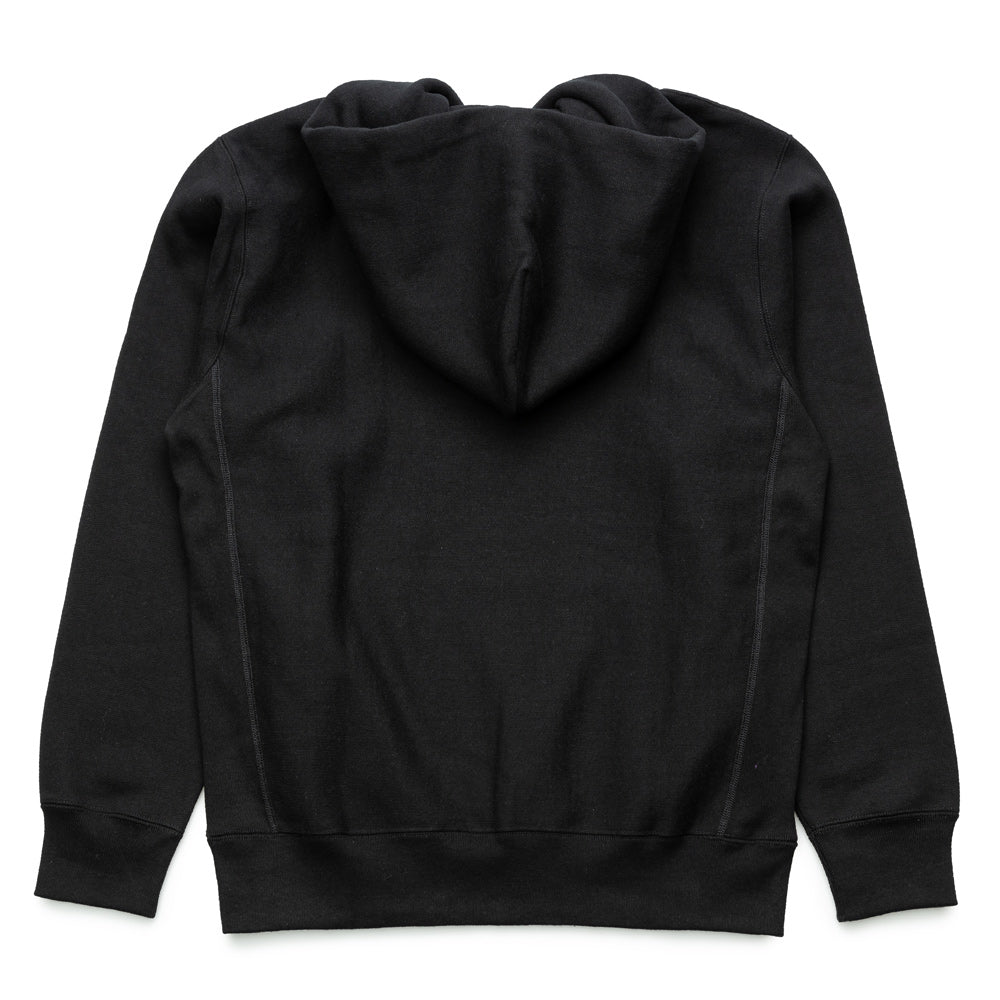 Wacko Maria Heavy Weight Pullover Hooded Sweat | Black - CROSSOVER