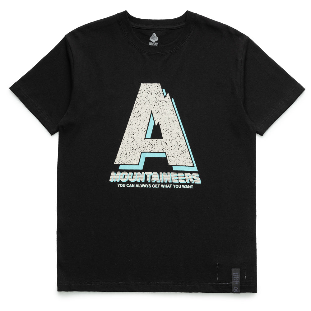 Mountain Research A Tee | Black - CROSSOVER