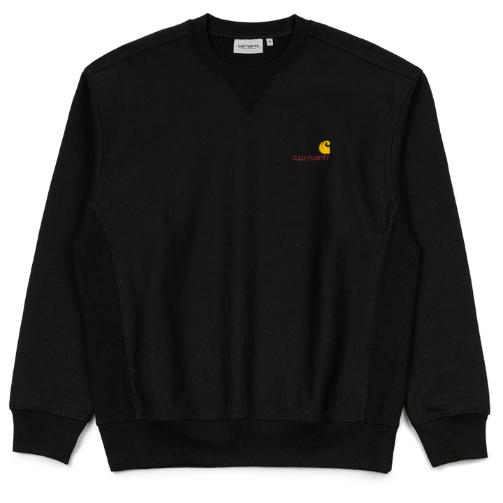 American Script Sweatshirt | Black