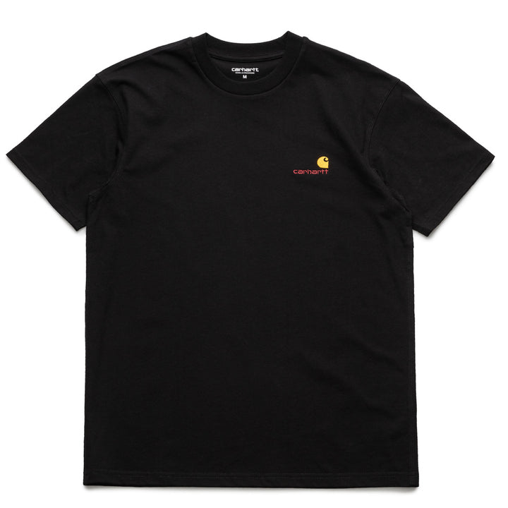 Carhartt WIP American Script Tee | Black - CROSSOVER