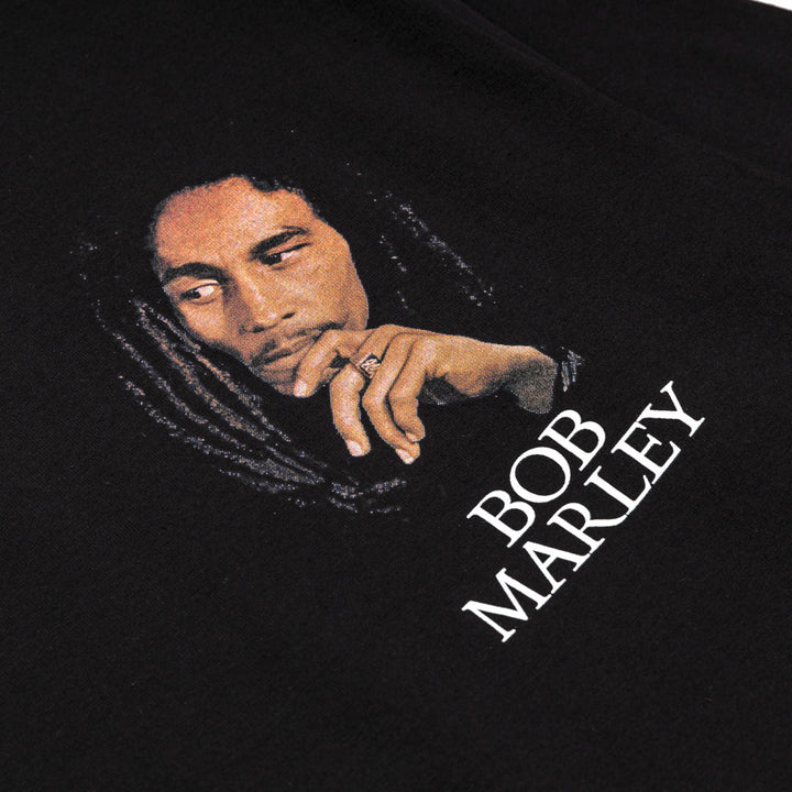 Wacko Maria x Bob Marley Hawaiian L/S Tee | Black