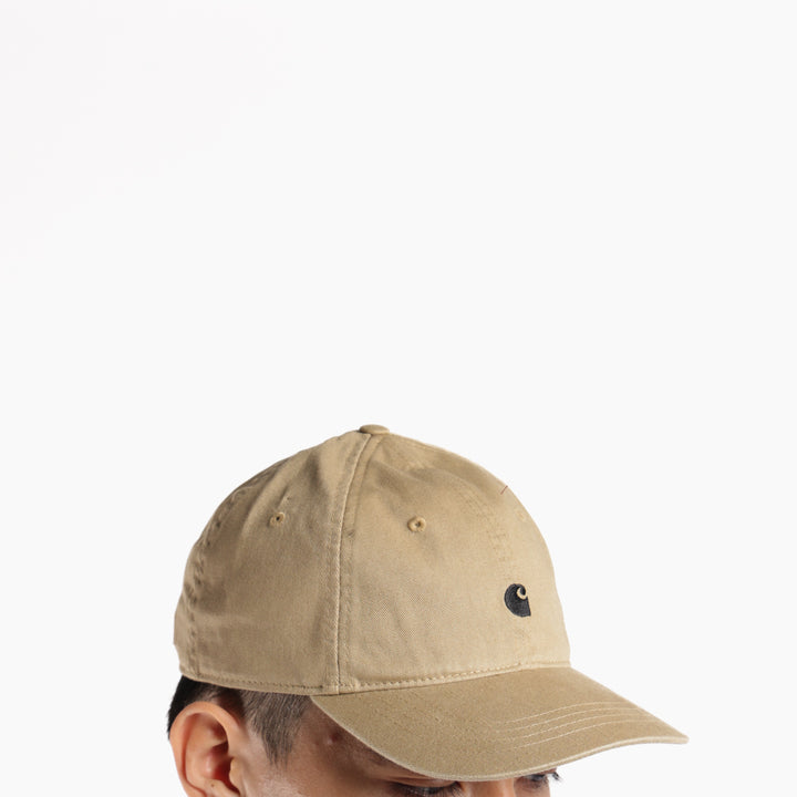 Madison Logo Cap | Leather Black