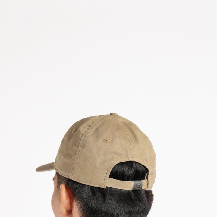 Madison Logo Cap | Leather Black